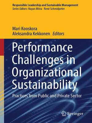 cover image of Performance Challenges in Organizational Sustainability